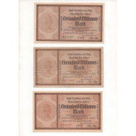 NOTGELD - FRANKFURT - 4 Different Notes (F023) - [11] Emissions Locales