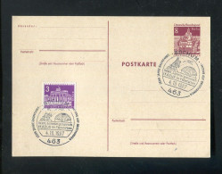 "BUNDESREPUBLIK DEUTSCHLAND" 1967, SSt. "BOCHUM, Raumfahrt/Ikarus" Auf Postkarte (A2032) - Covers & Documents