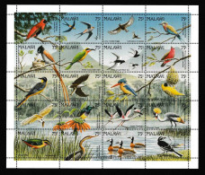 Malawi 1992 Birds Vögel Sheetlet Postfrisch MNH** - Malawi (1964-...)