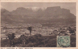 4823114Capetown & Table Mountain. (see Corners) - Afrique Du Sud