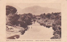 4823103Berg Rivier Te Paarl, Kaap Provincie. 1932. (see Corners) - Afrique Du Sud