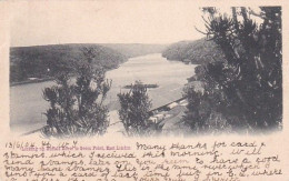 4823      60           Looking Up Buffalo River To Green Point, East London.(postmark 1904)(right Sides Crease,  - Sudáfrica