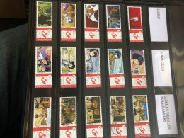 Belgie Duostamps Yoko Tsuno Largo Suske 15x Gestempeld Gepersonaliseerde Zegels (staat Zie Scan) - Used