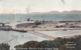 482348Simons Town, Selborne Graving Dock. (postmark 1907)(see Corners) - South Africa