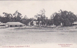 482331Ladybrand, O. R. C. , Church Square. (left Side Bottom Crease See Backside) - Südafrika