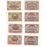 NOTGELD - FRIEDRICHRODA - 11 Different Notes 10 & 30 & 50 Pfennig (F050) - Lokale Ausgaben