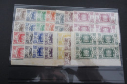 WALLIS & FUTUNA N°133 à 146 EN BLOCS DE 4 BDF NEUF** TB COTE 84 EUROS  VOIR SCANS - Unused Stamps