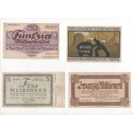 NOTGELD - FREITAL - 9 Different Notes (F063) - Lokale Ausgaben