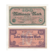 NOTGELD - GELSENKIRCHEN - 7 Different Notes (G020) - Lokale Ausgaben