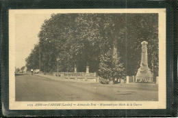 40  AIRE SUR L' ADOUR - AVENUE DU PONT - MONUMENT AUX MORTS DE LA GUERRE (ref 9673) - Aire