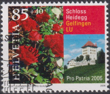 2006 Schweiz Pro Patria, Schloss Heidegg, Gelfingen LU ⵙ Zum:CH B293, Mi:CH 1962, Yt:CH 1887 - Oblitérés