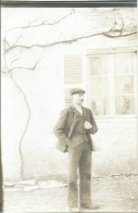 Photo Portrait Homme à La Casquette - Anonyme Personen