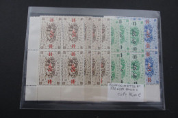 REUNION  N°252 à 259 EN BLOCS DE 4 BDF NEUF** TTB COTE 36 EUROS  VOIR SCANS - Unused Stamps