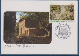 Cézanne Les Baigneuses N°3894 Aix En Provence Bouches Du Rhône Cabanon De Bibemus 8.4.06 - Commemorative Postmarks