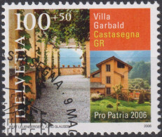 2006 Schweiz Pro Patria, Villa Garbald, Castasegna GR ⵙ Zum:CH B294, Mi:CH 1963, Yt:CH 1890 - Used Stamps