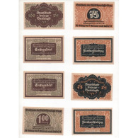 NOTGELD - GLATZER - 16 Different Notes - Serie COMPLETE - 1921 (G042) - Lokale Ausgaben