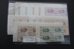REUNION N°233 à 246 EN BLOCS DE 4 BDF NEUF** TTB COTE 64 EUROS  VOIR SCANS - Unused Stamps