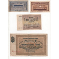 NOTGELD - HAMBORN - 5 Different Notes (H017) - Lokale Ausgaben