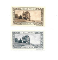 GF2166 - VIGNETTES BELLE FRANCE IMPRIMERIE VAUGIRARD - MONTSOREAU - Tourism (Labels)