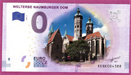 0-Euro XEGK 2019-1 Color WELTERBE NAUMBURGER DOM - FARBDRUCK - Private Proofs / Unofficial