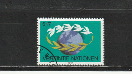 Nations Unies (Vienne) YT 74 Obl : Oliviers , Colombes - 1987 - Gebruikt