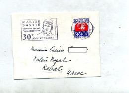 Lettre Flamme Paris Anniversaire Bastie - Mechanical Postmarks (Advertisement)