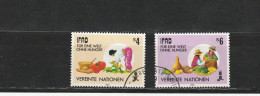 Nations Unies (Vienne) YT 79/80 Obl : Agriculture , Pour Un Monde Sans Faim - 1988 - Used Stamps