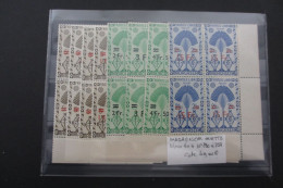 MADAGASCAR N°290 à 297 EN BLOCS DE 4 BDF NEUF** TTB COTE 40 EUROS  VOIR SCANS - Unused Stamps