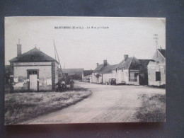 MAINTERNE EURE ET LOIRE RUE PRINCIPALE - Andere & Zonder Classificatie