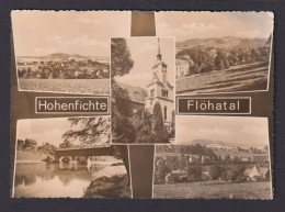 Ansichtskarte Hohenfichte Sachsen Flöhatal Flöha Fluß Brücke N. Meerane - Autres & Non Classés