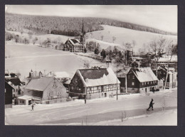 Ansichtskarte Rechenberg Sachsen Erzgebirge Winter Schnee N. Brandenburg An Der - Autres & Non Classés