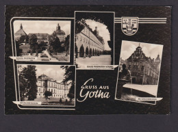 Ansichtskarte Gotha Sachsen Schloß Friedenstein Schellenbrunnen Museum - Sonstige & Ohne Zuordnung