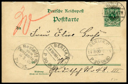 Berliner Postgeschichte, 1900, P 32, Brief - Andere & Zonder Classificatie