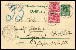 Berliner Postgeschichte, 1899, P 32 + 47(2), Brief - Lettres & Documents