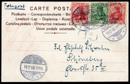 Berliner Postgeschichte, 1906, 85 + 86(2), Brief - Covers & Documents