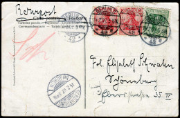 Berliner Postgeschichte, 1907, 85 + 86(2), Brief - Cartas & Documentos