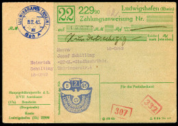 Deutsches Reich, 1945, PS, Brief - Altri & Non Classificati