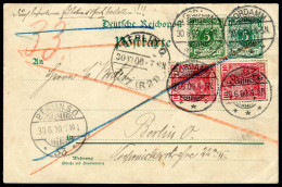 Berliner Postgeschichte, 1900, P 32 +46, 56(2), Brief - Storia Postale