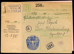 Deutsches Reich, 1945, PS, Brief - Autres & Non Classés