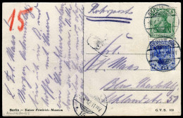 Berliner Postgeschichte, 1906, 85 + 87, Brief - Covers & Documents