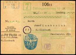 Deutsches Reich, 1945, PS, Brief - Other & Unclassified