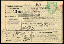 Deutsche Besetz.II.WK Laibach, 1944, 3(2), Brief - Occupazione 1938 – 45