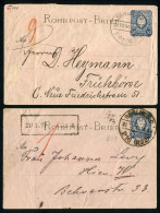 Berlin, 1884, RU 1, Brief - Andere & Zonder Classificatie