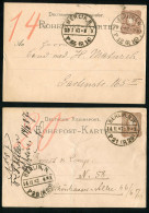 Berlin, 1887, RP4 =A= + =C=, Brief - Sonstige & Ohne Zuordnung