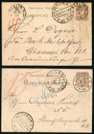 Berlin, 1887, RP 6, Brief - Other & Unclassified