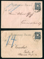 Berlin, 1881, RU 1, Brief - Altri & Non Classificati