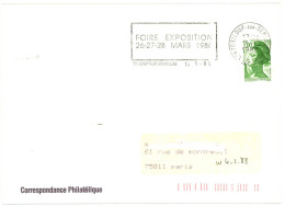 70 ST LOUP Sur SEMOUSE  HAUTE - SAONE 1988 : FOIRE EXPOSITION ... - Mechanical Postmarks (Advertisement)