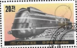 COREE DU NORD -  Locomotive Pour Train Express Krupp 202 Nº 2000 (1939) - Treni