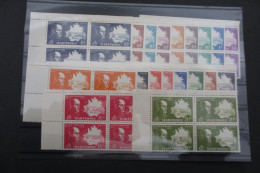 MARTINIQUE N°199 à 217 EN BLOCS DE 4 BDF NEUF** TTB COTE 96 EUROS  VOIR SCANS - Unused Stamps