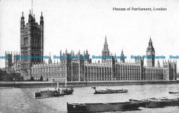 R095125 Houses Of Parliament. London. Valentine. Platotone - Autres & Non Classés